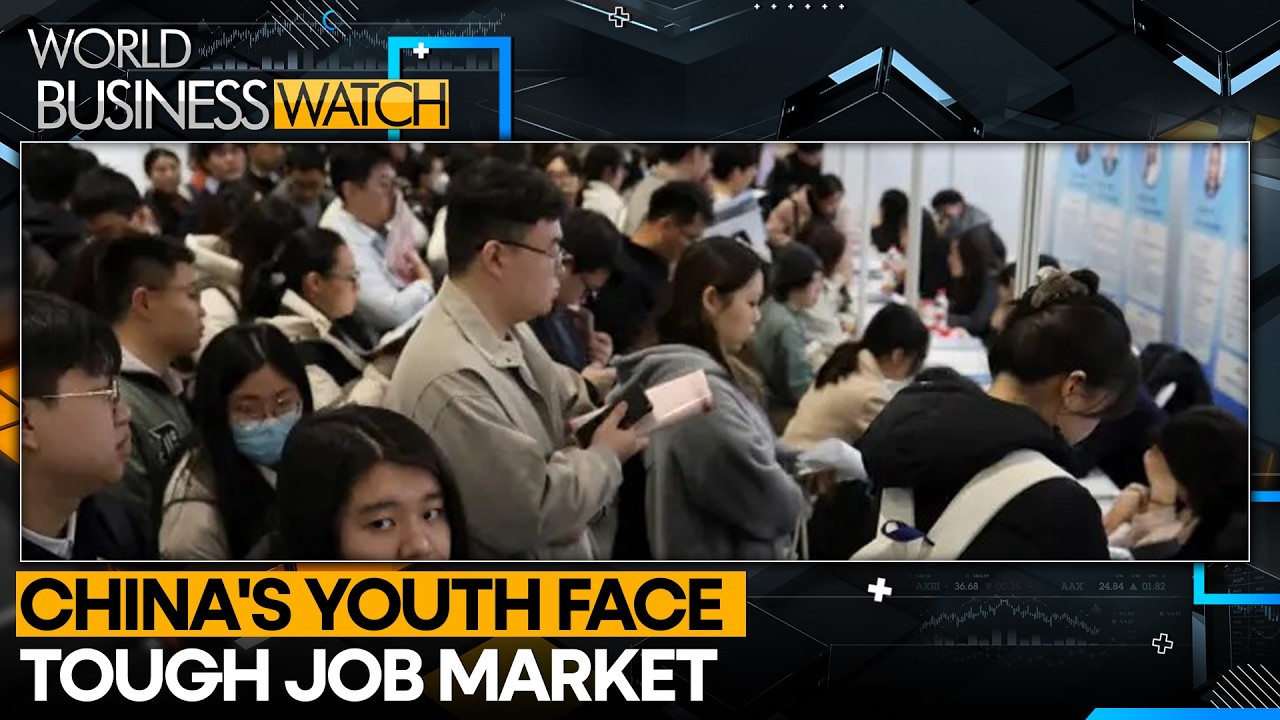 Millions Of Chinese Grads Hunt For Work As Job Crisis Deepens | WION World Business Watch