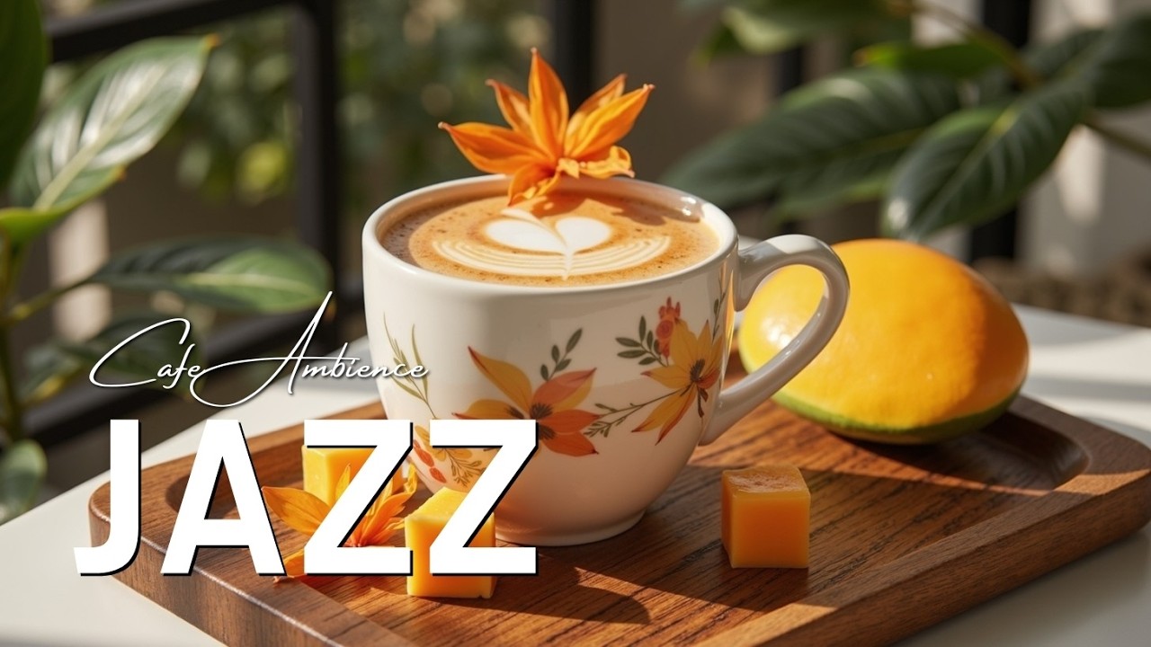 Утренний кофе Босса-нова Джаз ~ Расслабляющая атмосфера кафе