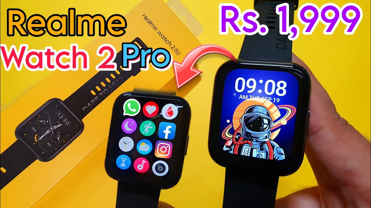 Realme Watch 2 Pro Review & Unboxing | Big Display | Realme Watch 2 Pro Setup | Realme smartwatch