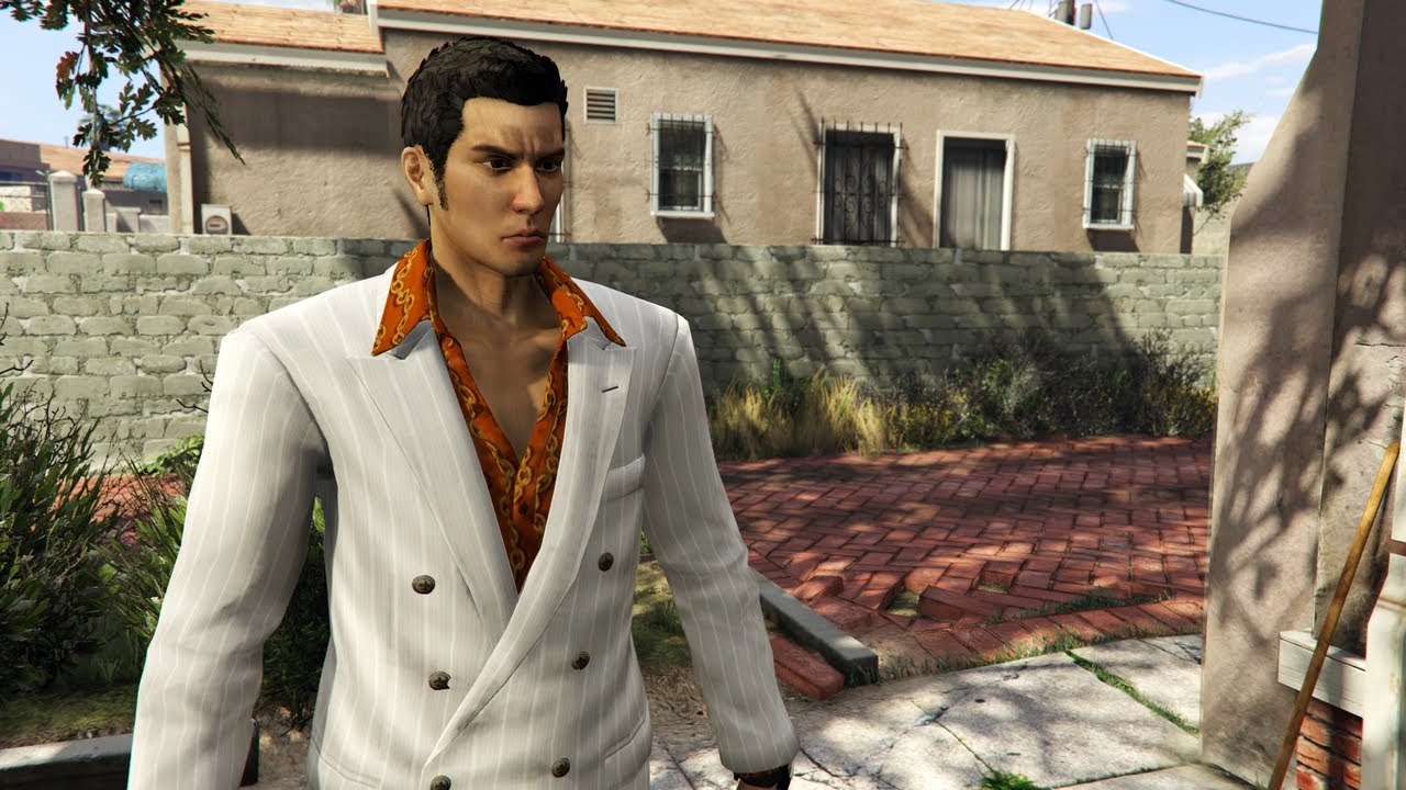 Kazuma Kiryu roasts Franklin [Baka Mitai]