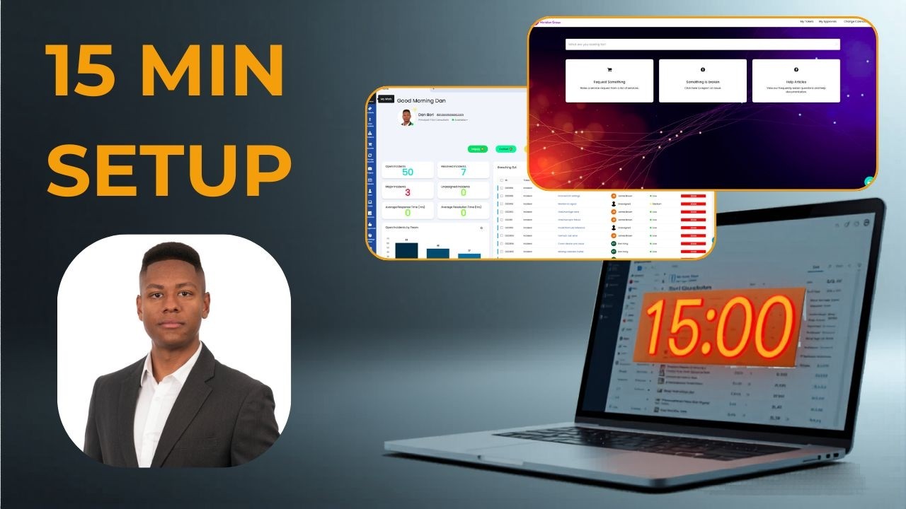 Watch Me Set Up a Full ITSM Service Desk in 15 Minutes