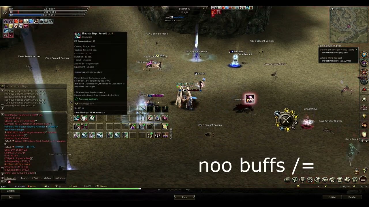 L2 Reborn Essence "Random Encounters"