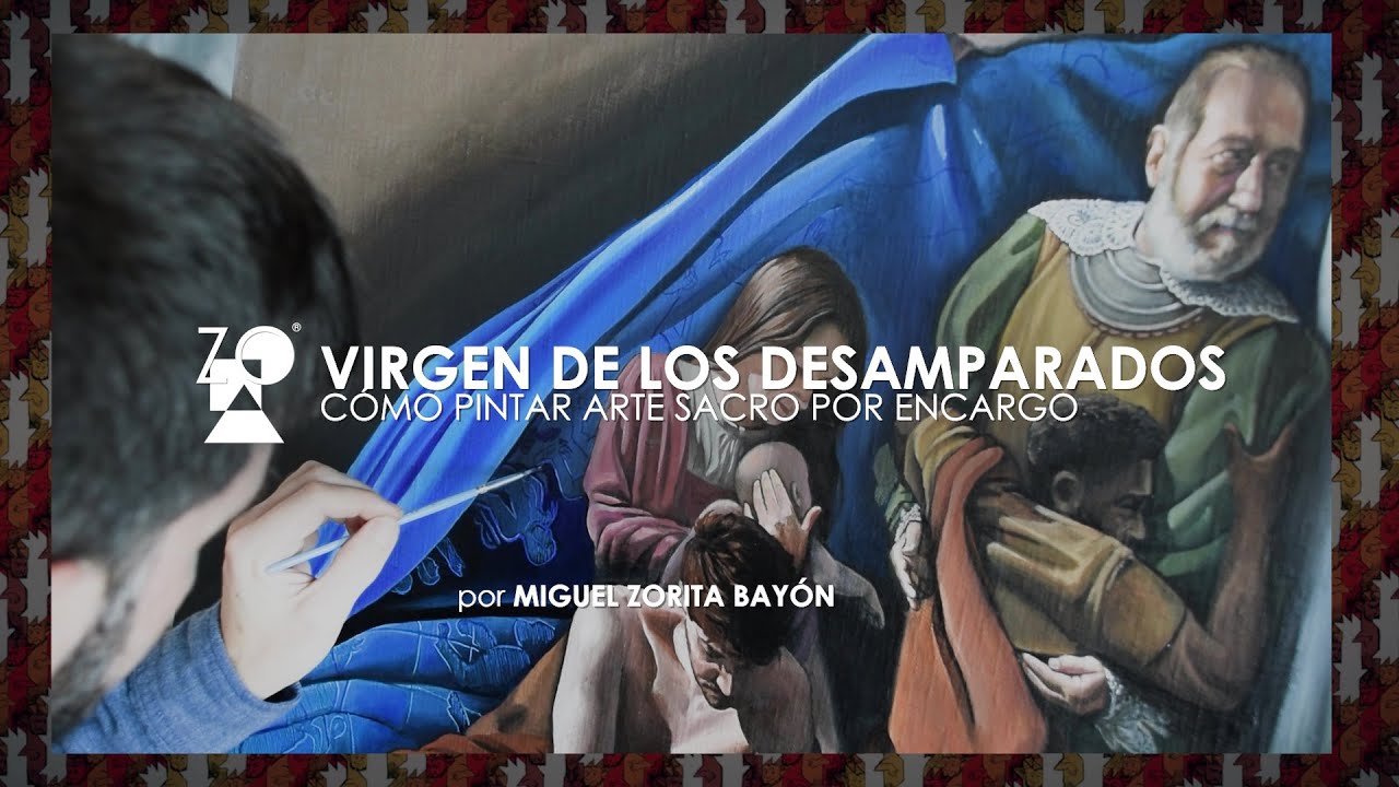 C&oacute;mo hacer ARTE SACRO | Virgen de los Desamparados | T&eacute;cnicas Art&iacute;sticas Hist&oacute;ricas | By @MVBprods