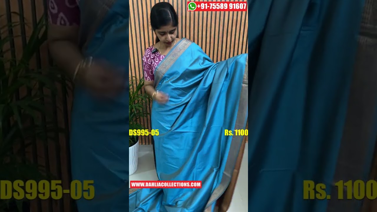 Collection of Beautiful Soft Silk Sarees | Begaum Pattu Saree | Online Saree Shop | DS995