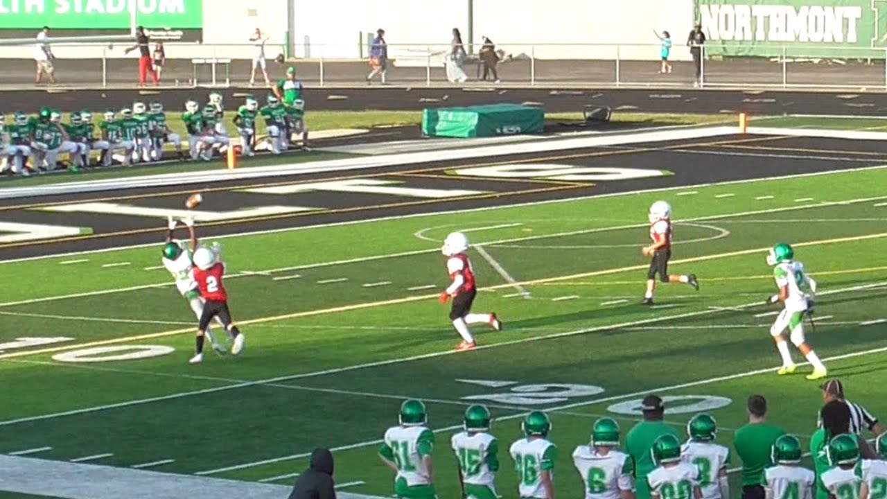 Northmont 7th grade football vs Wayne