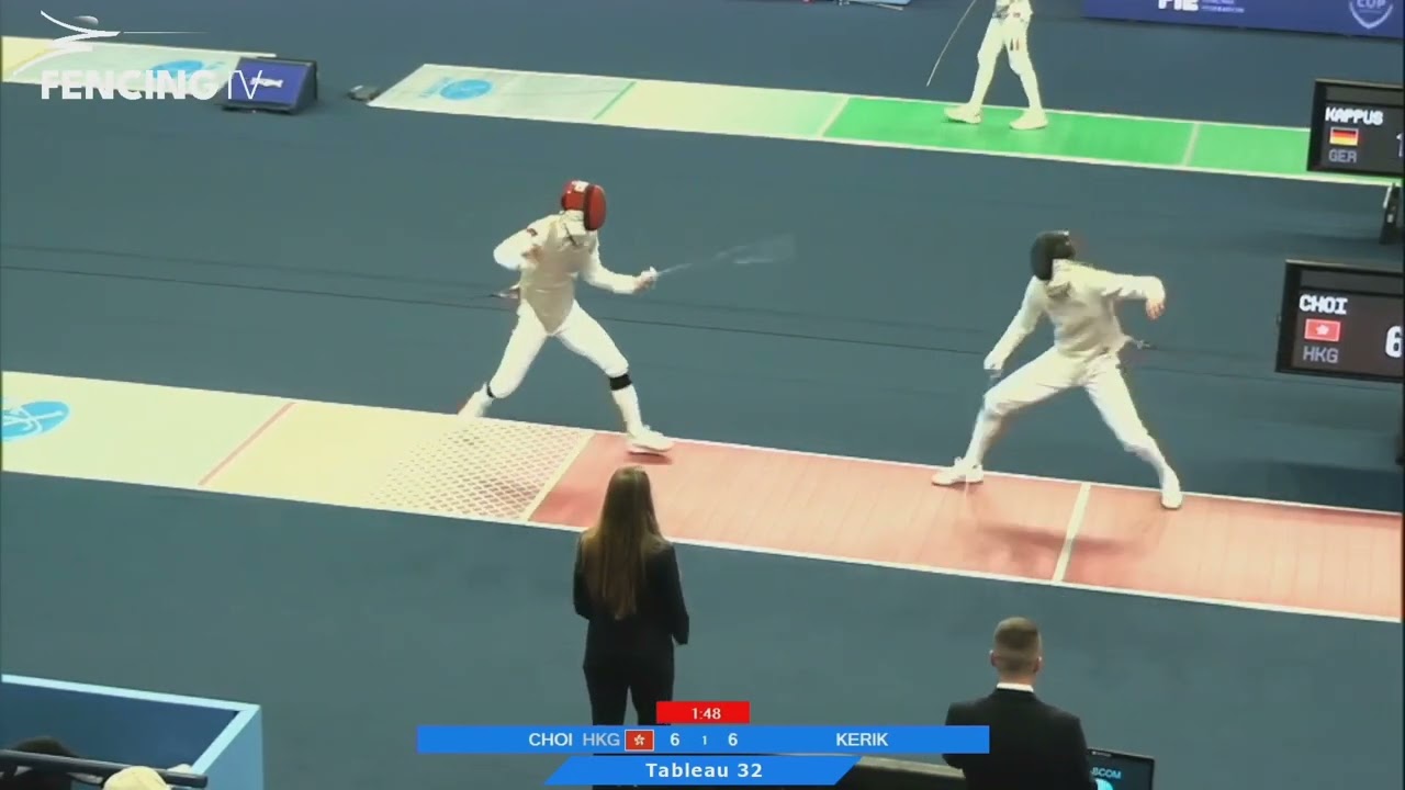 [WC Paris 26] FIE World Cup Paris - CIP2026 MFS T32 CHOI Chun Yin Ryan vs KERIK Aleksandr 20260110