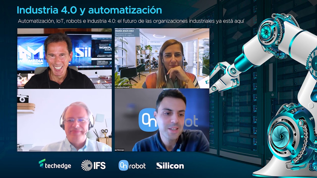 Webinar Industria 4.0: IoT, robótica y automatización para la era de la digitalización industrial