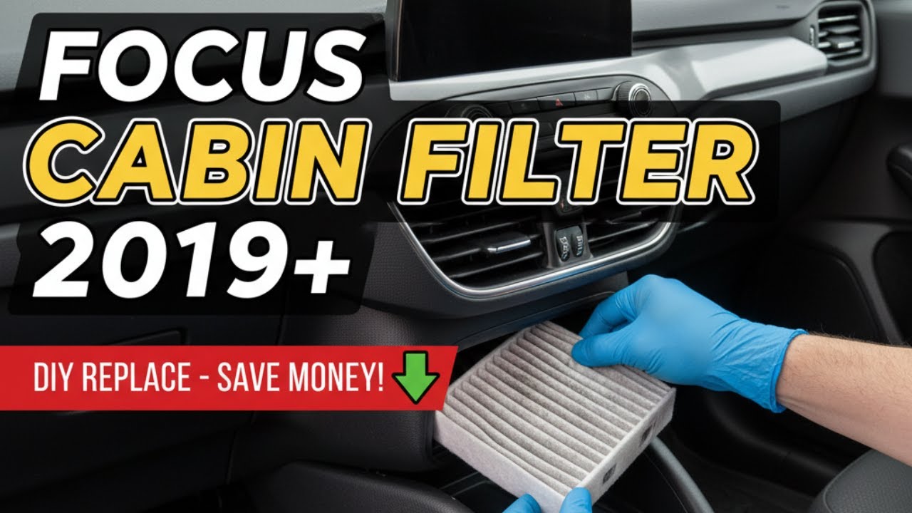 Replace Your Ford Focus MK4 Cabin / Pollen Filter in Minutes 💪