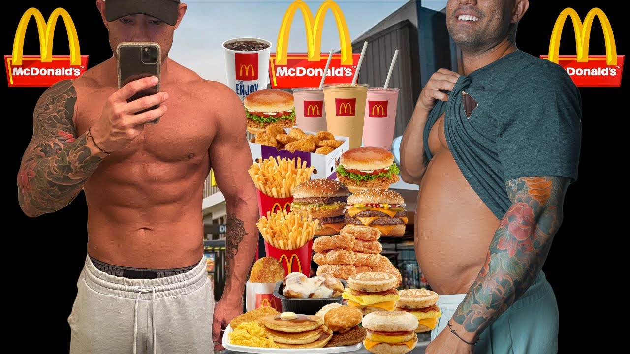 I Ate McDonald's for 24 HOURS! *12.000+ CALORIES* | PLUS Camera Person sends me more food XD |