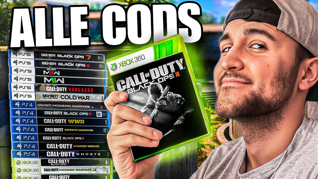 Ich habe JEDES Call of Duty gespielt...
