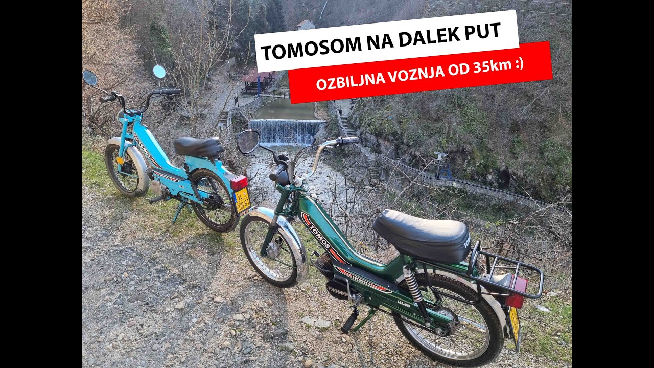 Tomos Automatik A3 - 08. Prva voznja od ozbiljnih 35km