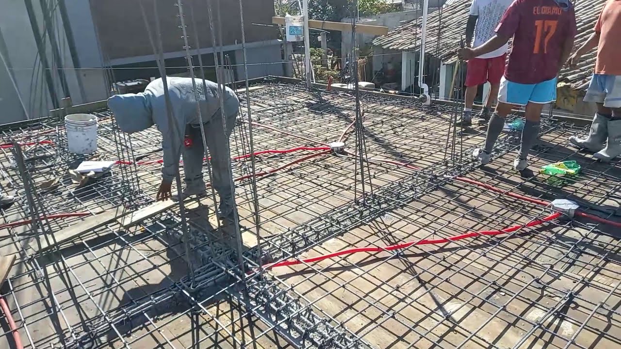 losa de concreto armado (Casa Huajuapan)