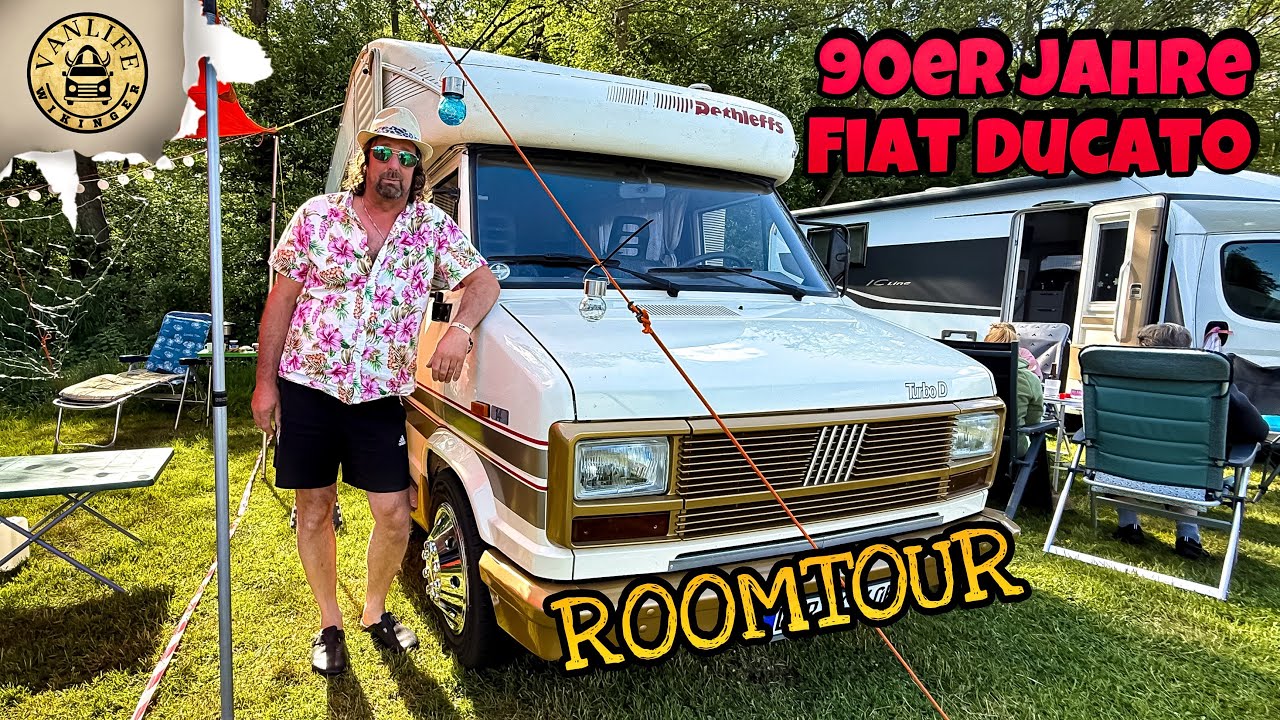 😮 altes SCHMUCKST&Uuml;CK wie neu! 90er Jahre Fiat Ducato | ROOMTOUR