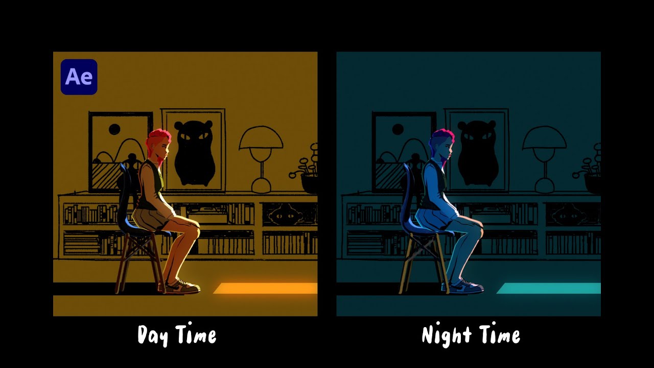 How To Add Lighting To Your Animations In After Effects - Tutorial