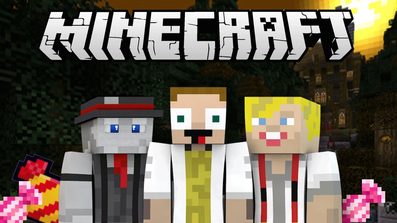 [GEJMR] Minecraft Minihry - Halloweensk&aacute; Party Games!