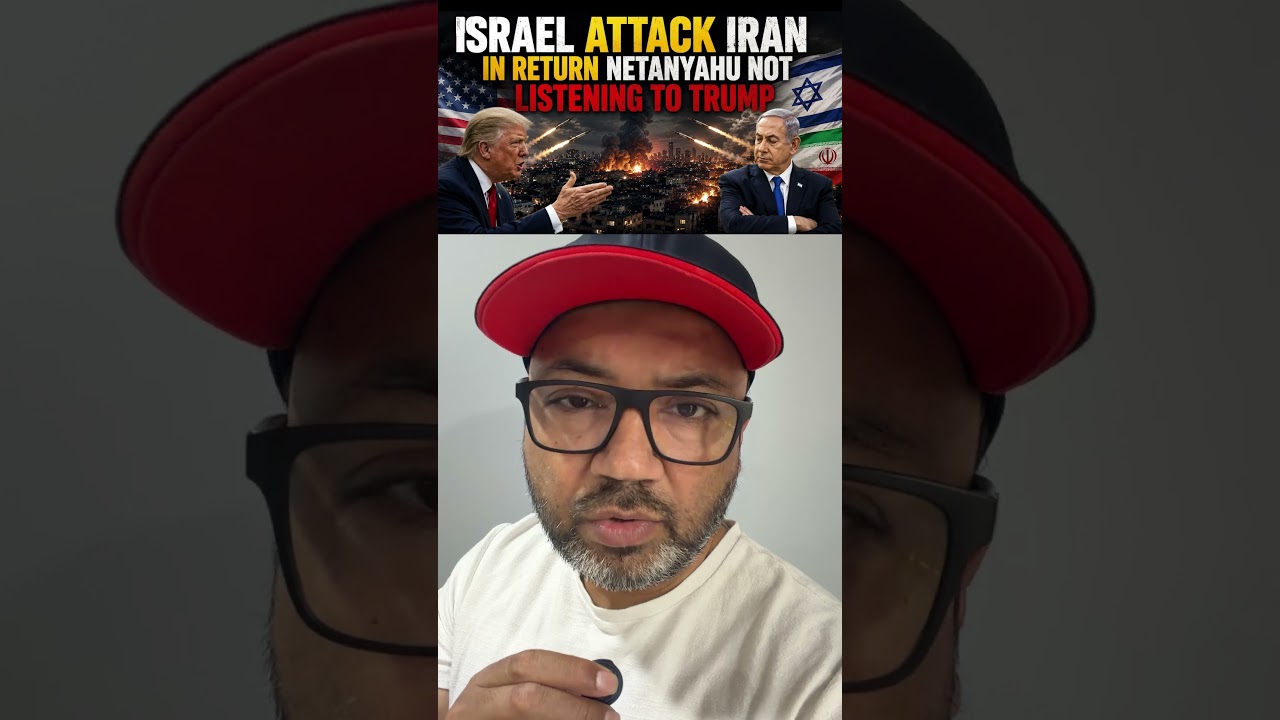 Israel Attacks Iran In Return, Netanyahu Not listening To Trump.