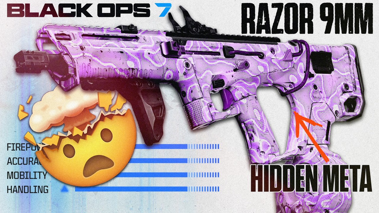 БЕЗУСЛОВНО, ЛУЧШАЯ СБОРКА RAZOR В BO7 😈 - КОМПЛЕКТ ДЛЯ ПЕРЕДЕЛКИ RAZOR ПОД 9 ММ