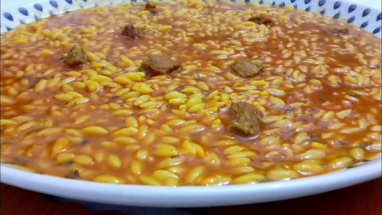 لسان الطير باللحم بطريقة سهلة تحضر بسرعة  اكلة شتوية بامتياز   %💯