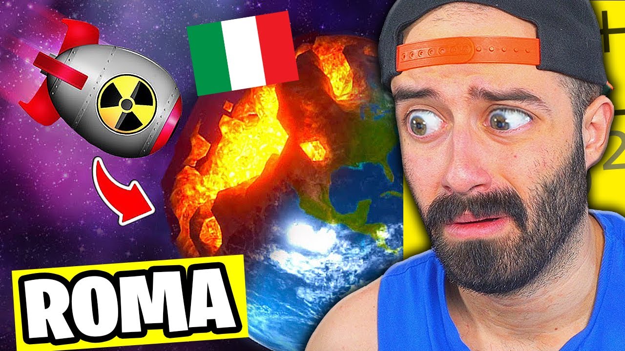 Se Una BOMBA ATOMICA Colpisse l'ITALIA 🇮🇹