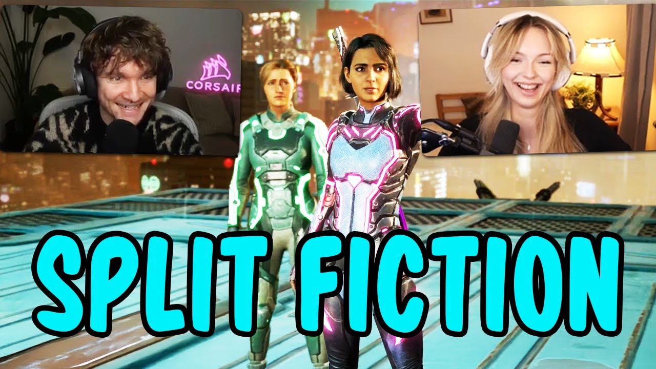 Teo plays Split Fiction with Beata