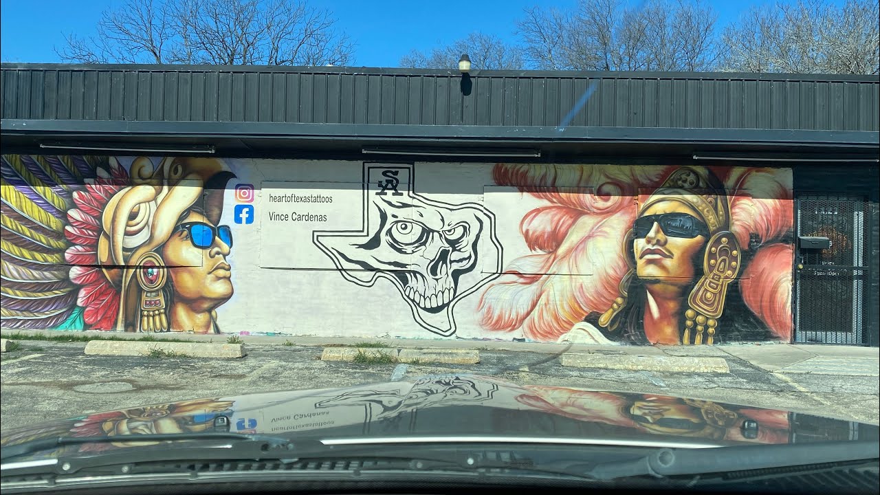 Driving through the West Side of San Antonio Tx