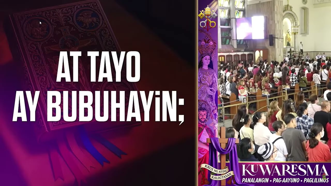 Nagpupuri kami sa'yo [ Lent ] [ #quiapoday