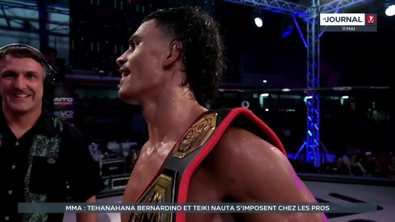 MMA : Tehanahana Bernardino et Teiki Nauta s’imposent chez les pro