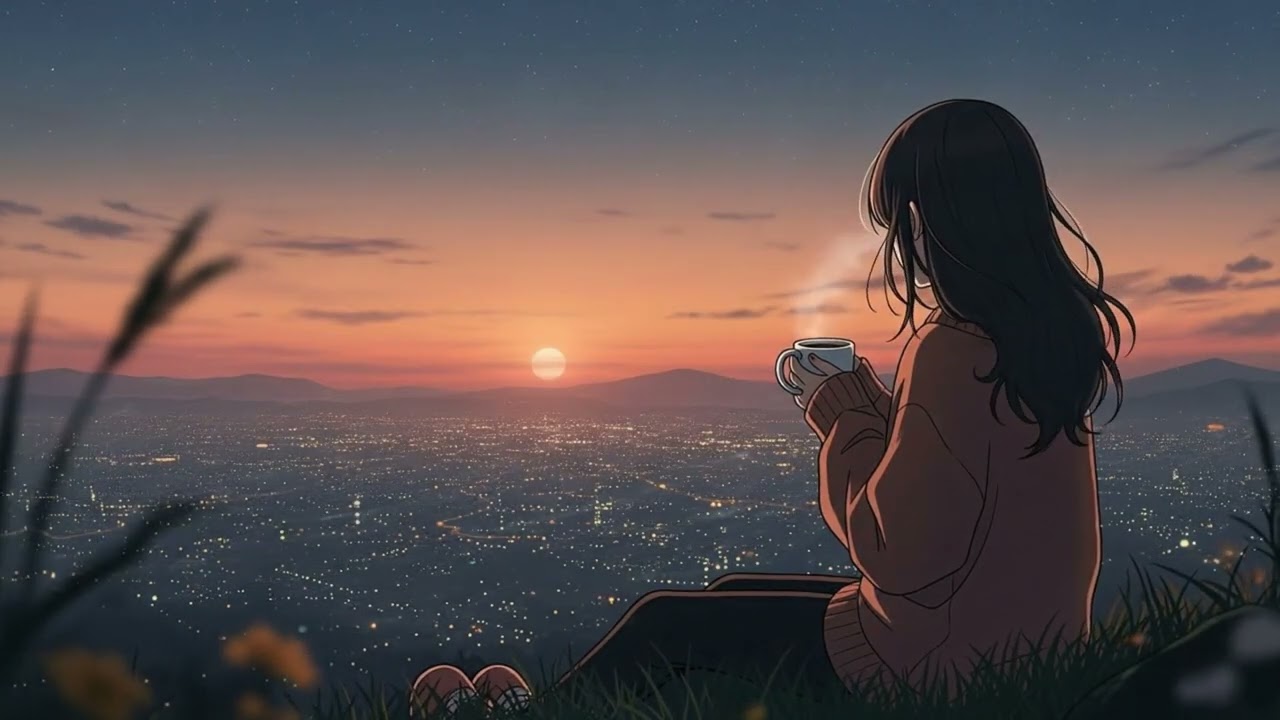Late Night LoFi 🌙 Calm Beats with Piano & Guitar –Perfect for Study / Sleep / Focus