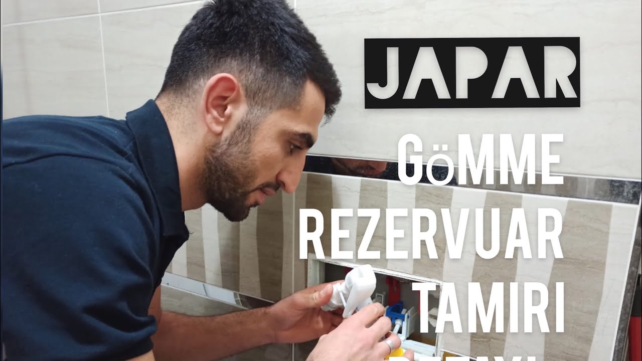 JAPAR GÖMME REZERVUAR SERVİSİ (SİFON)  SU AKITIYOR