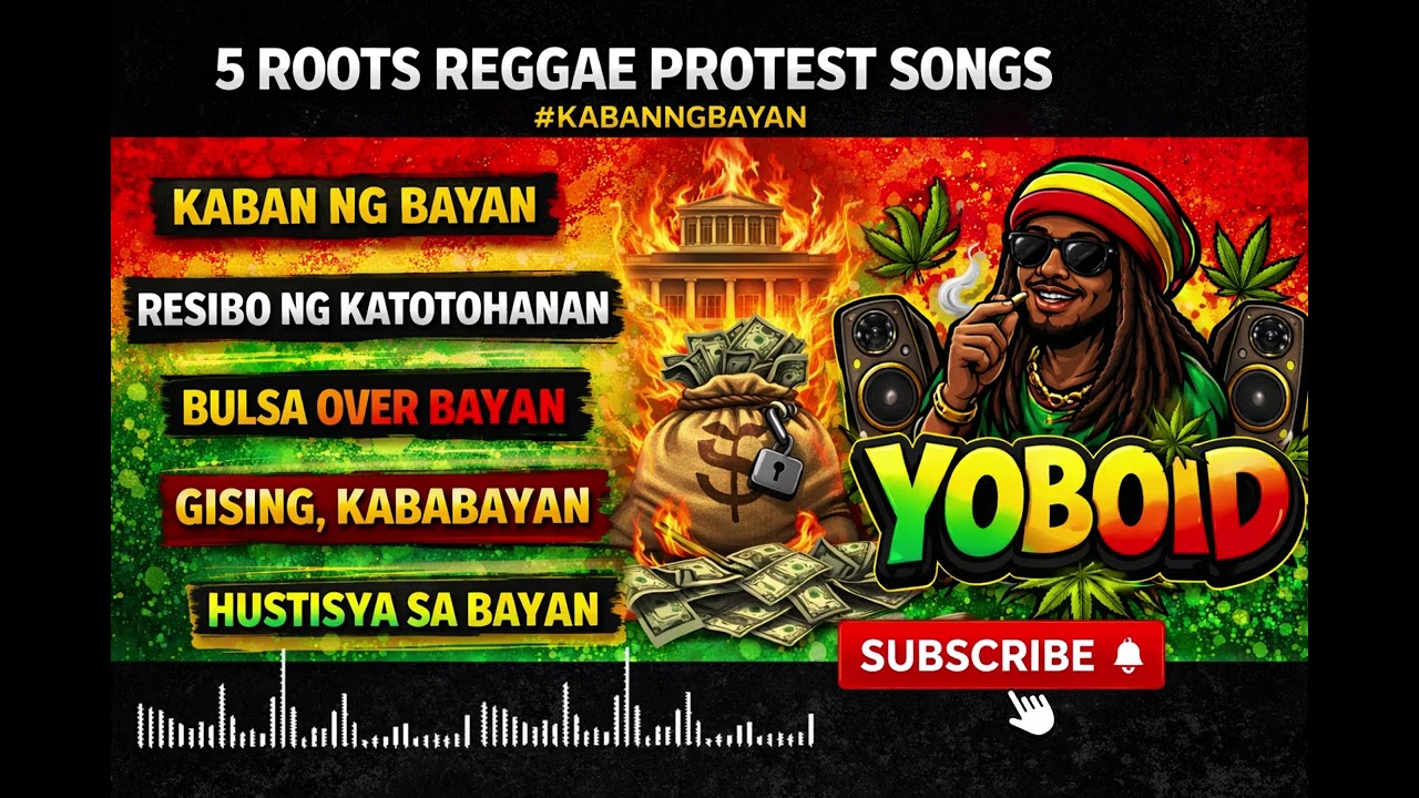 “KABAN NG BAYAN 🔥 5 ROOTS REGGAE PROTEST SONGS 2026 | Pangurakot Exposed! (OPM Reggae Compilation)”
