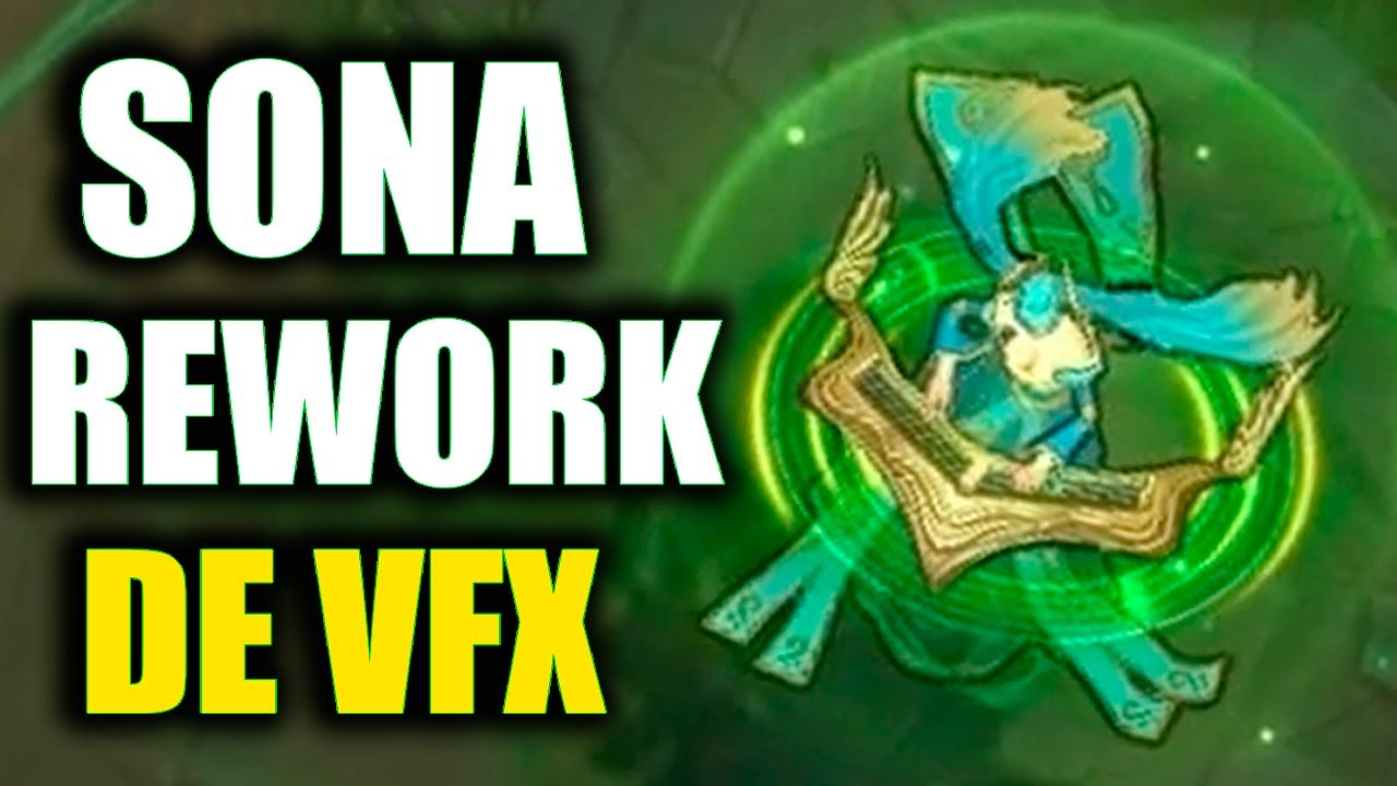 SONA REWORK VISUAL - TODAS AS SKINS (UPDATE VFX) LOL