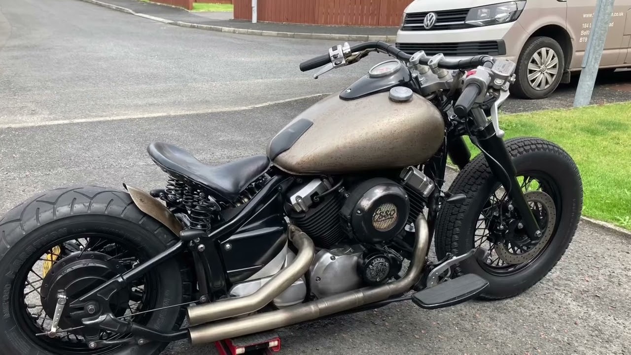 Steam punk Yamaha dragstar xvs 650 oldshool bobber