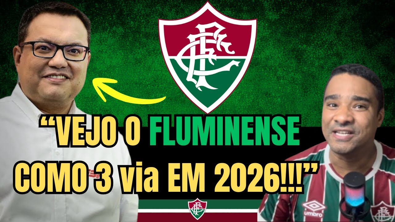 🚨UBIRATAM LEAL ACREDITA QU O FLU IRÁ COMPETIR NAS CABEÇAS.