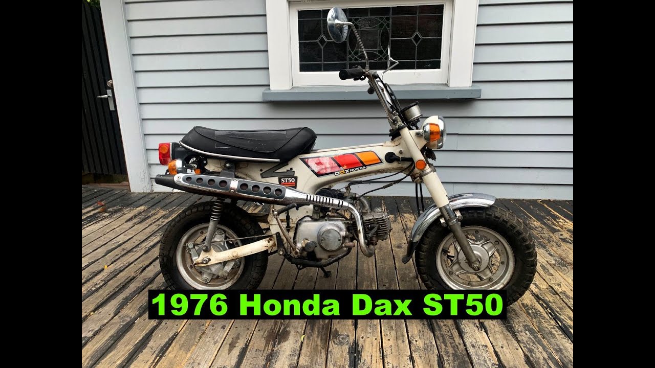 1976 Honda ST50 Dax White