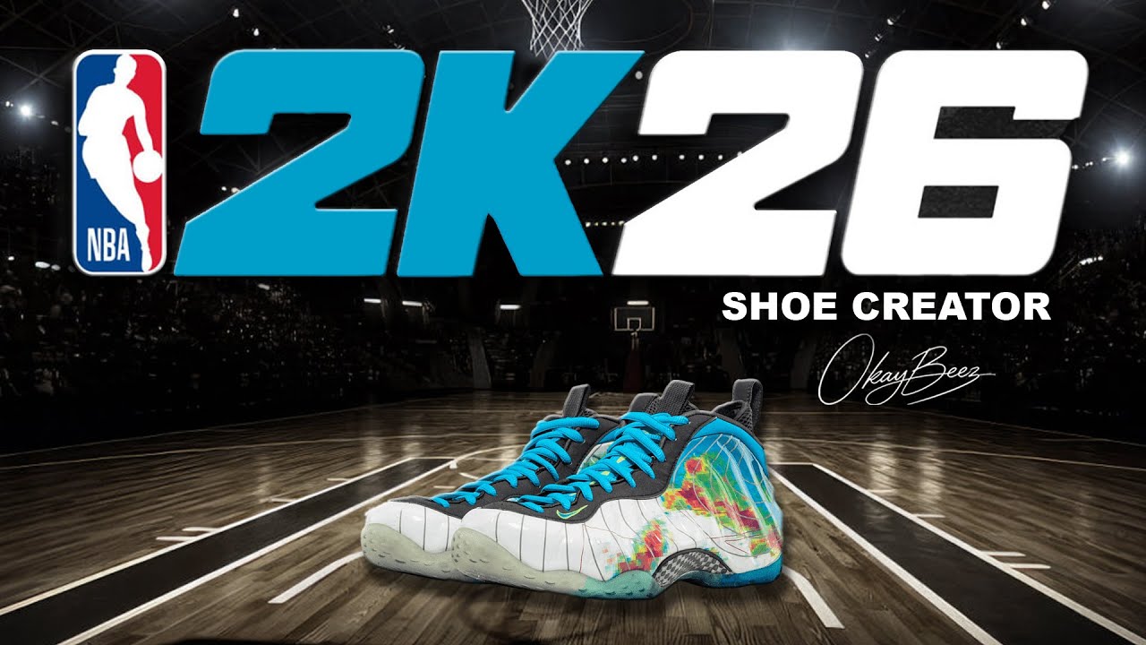 NBA 2K26 Shoe Creator - How to make Nike Foamposite 'Weatherman'