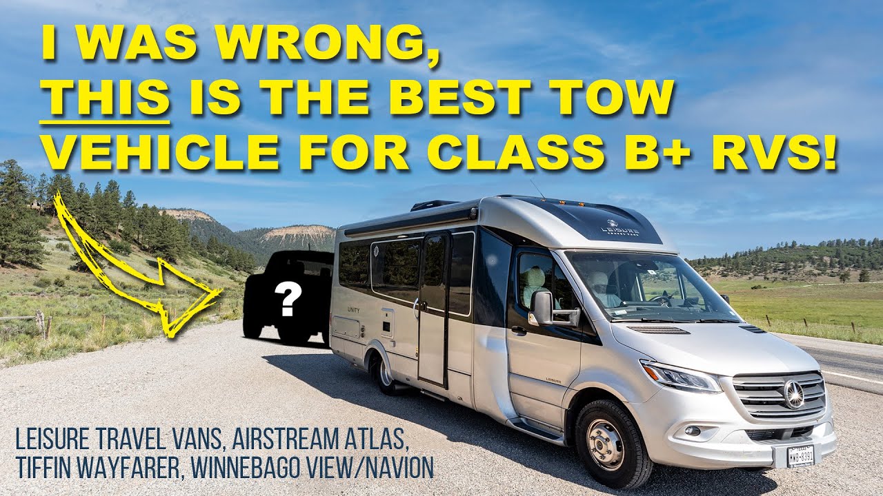 I was wrong. THIS is the perfect tow vehicle for Class B+ RVs like Leisure Travel Vans