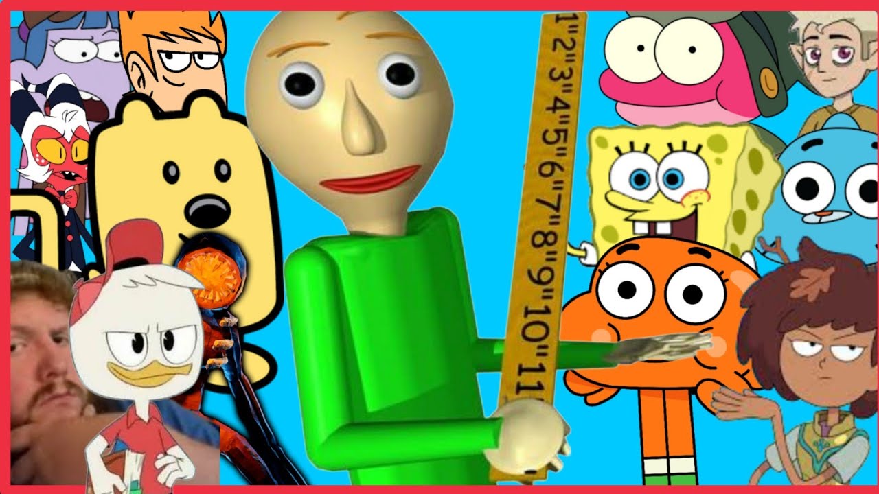 baldi Basics basics in behavior ai cover ft eddsworld
