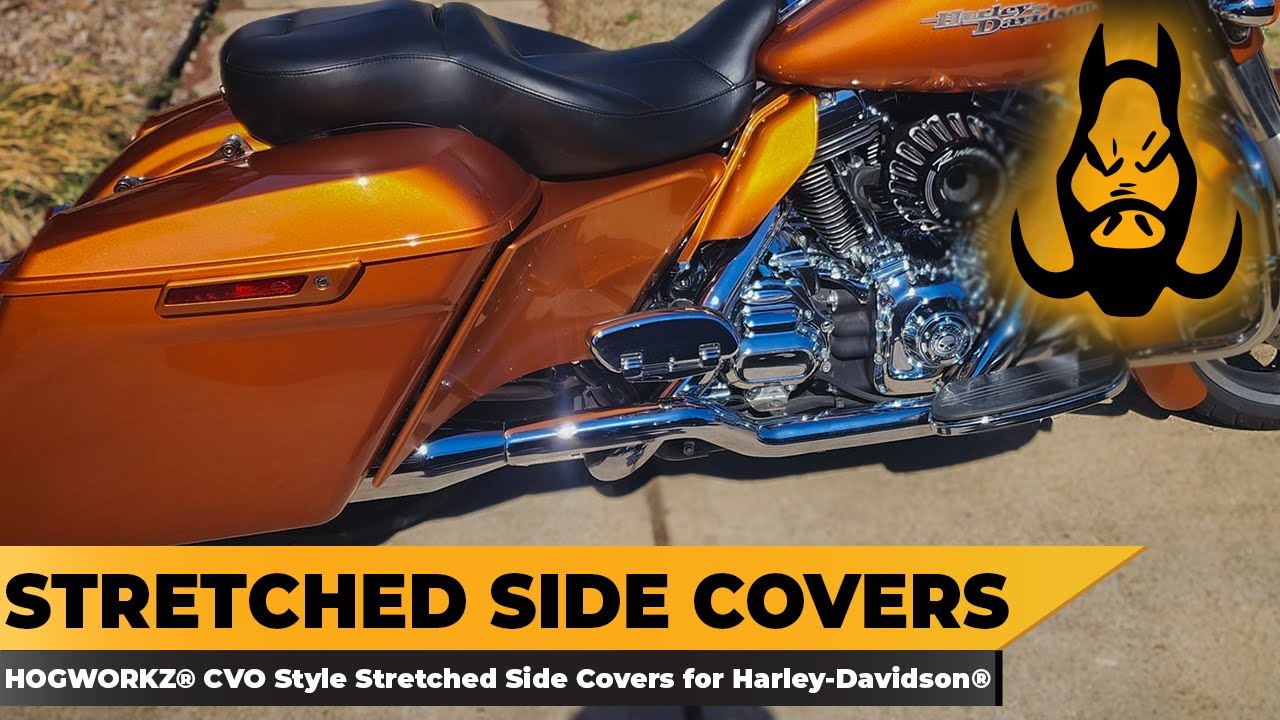 Stretched Side Covers Install from HOGWORKZ&reg; (FITS &lsquo;14+ Harley Touring Models)