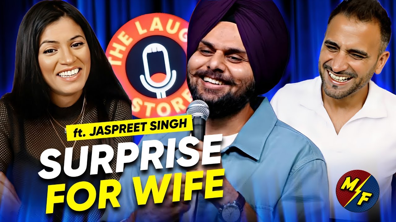 SURPRISE FOR WIFE | Jaspreet Singh Standup Comedy REACTION!