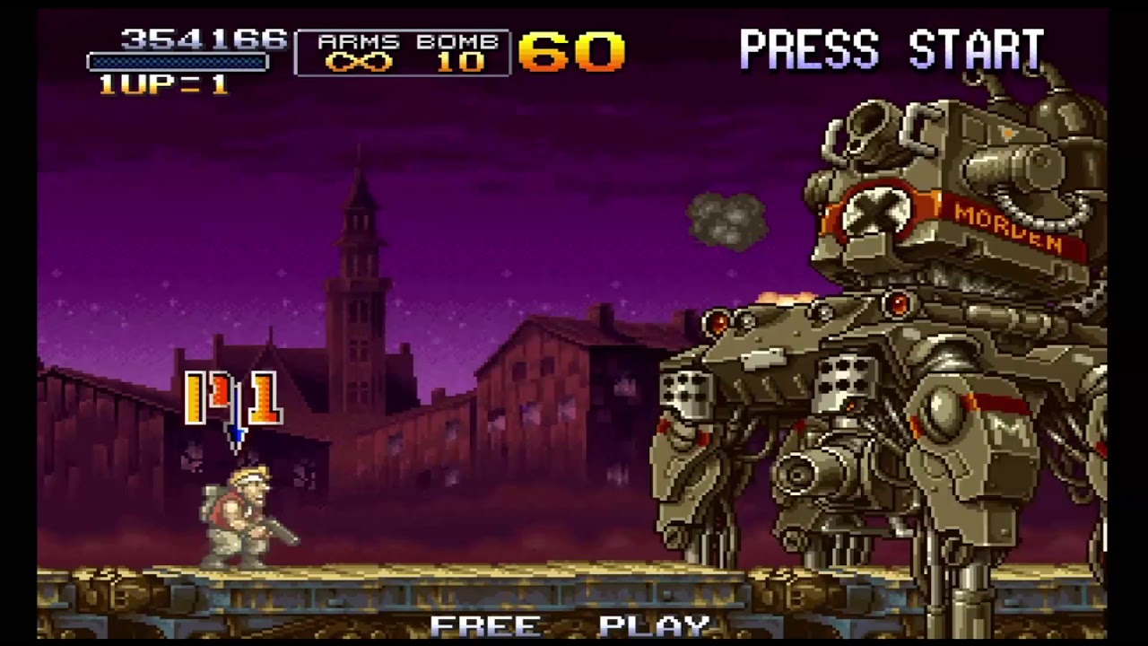 Metal Slug Anthology (PS4) Metal Slug X - Boss #3 Dragon Nosuke
