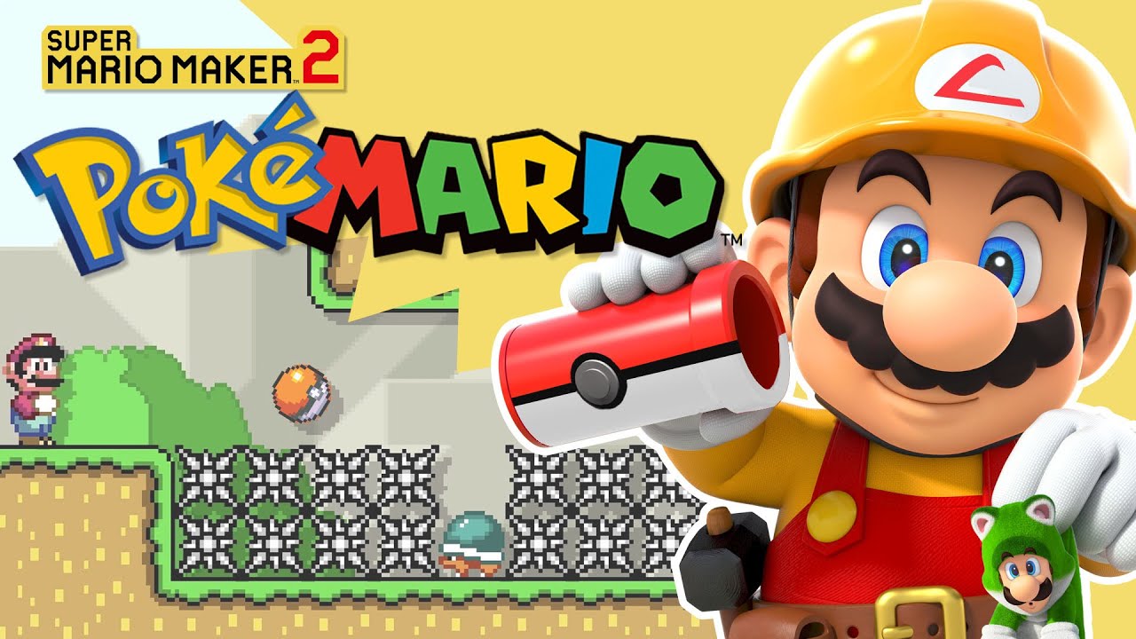 PokeMario! (Pokemon themed level) | Super Mario Maker 2 Custom Level