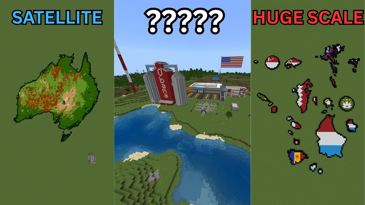 Never Before Seen Minecraft World Maps