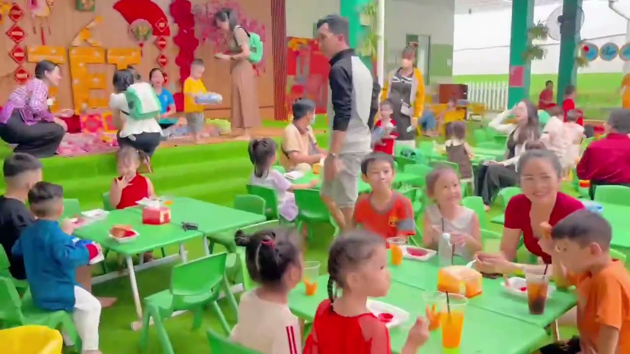 Hội chợ ẩm thực mừng xuân 2026 - Trường MN Hương Nắng Hồng