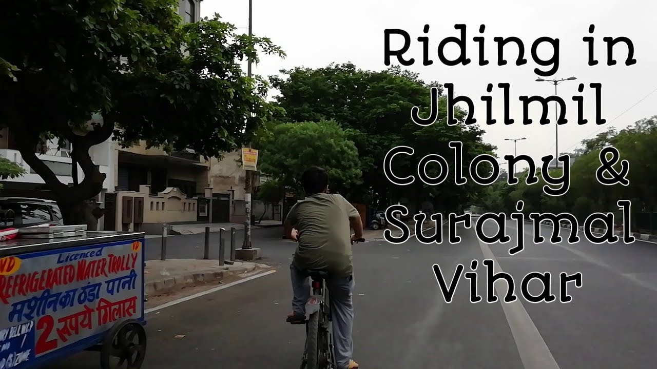 Jhilmil Colony & Surajmal Vihar | Bicycle Ride on Sunday Morning | East Delhi