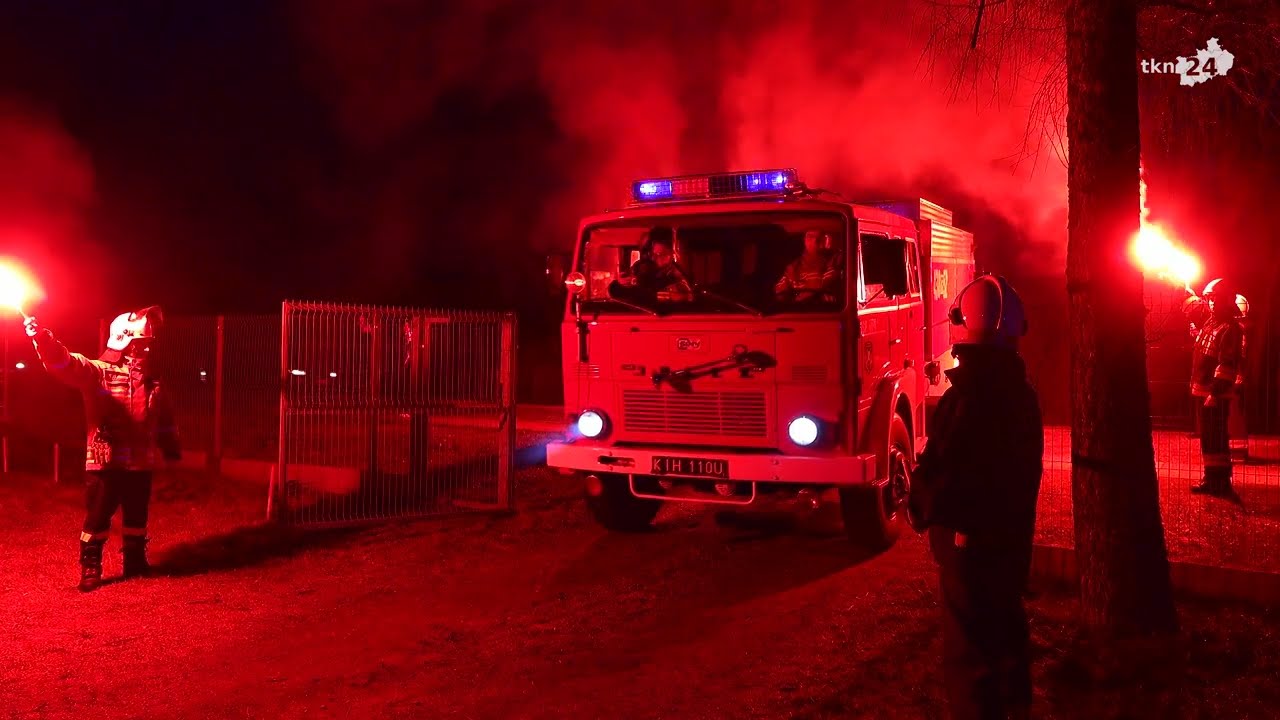 OSP Wyszyna Fałkowska powitało ciężki wóz bojowy