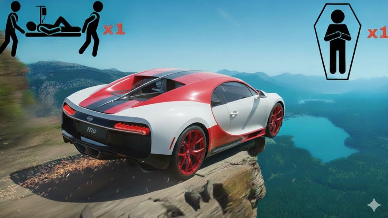 BeamNG.drive Realistic Crashes #20 | Epic Survival Chance Test