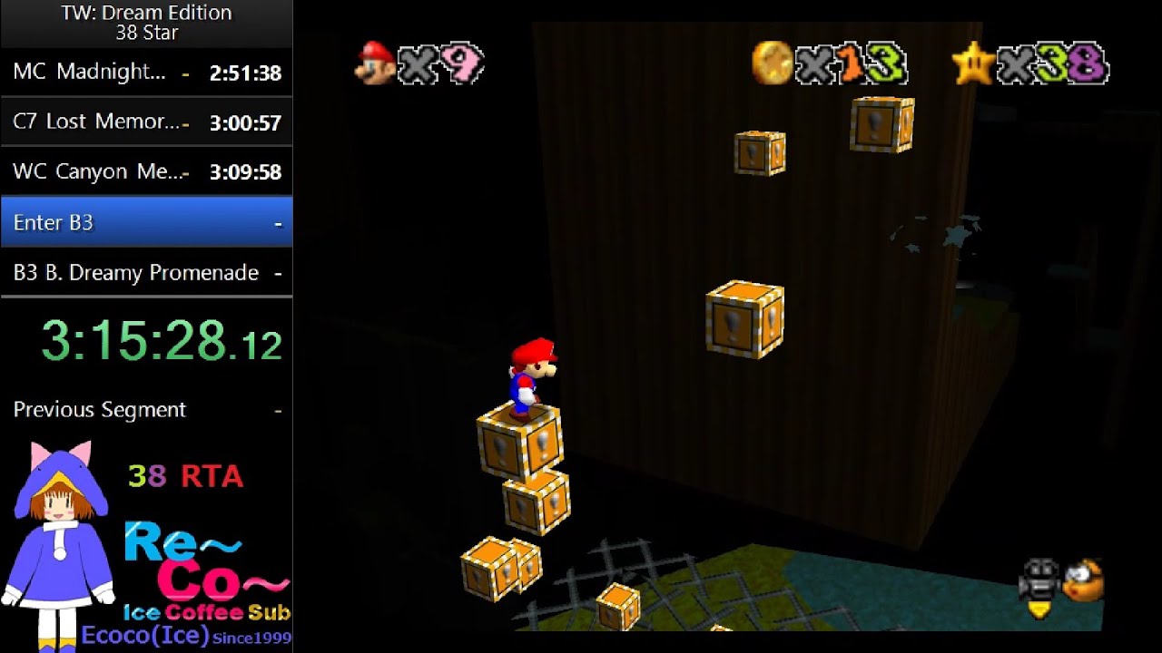 TW Dream Edition　38枚RTA　4:32:42　7位