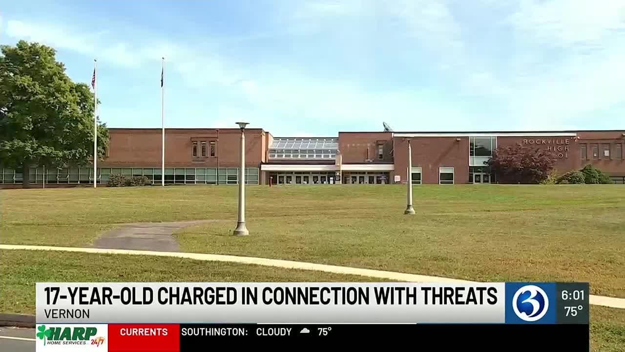 17-year-old in Vernon charged in connection with threats