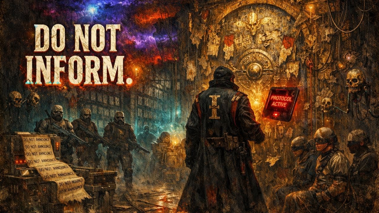 The Silent Protocol That Keeps the Inquisition Awake at Night in WH40K