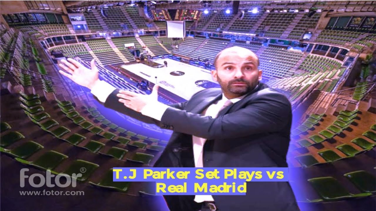 T.J Parker Set Plays vs Real Madrid • ASVEL Villerbaune • ScoutingView
